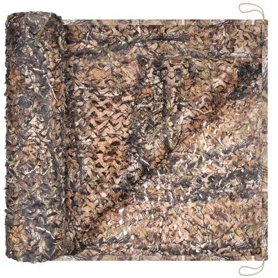 Camohute Camo Netting Camouflage Netting, with Mesh Backing, Both Sides Camo, Sunshade Fence Canopy Nets, Lightweight, Great for Hunting, Concealment, (Tree Camo Bionic, 6.5ft*5ft)