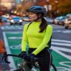 Zengjo Long Sleeve Running Shirts Women Thermal(Neon Green,XS) view 3