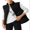 Meikulo Boys Zip Up Puffer Vest Kids Stand Collar Quilted Gilet Sleeveless Jackets Outwear with Pockets view 2