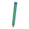 kowaku Golf Alignment Rod Cover Case PU Leather Well Made Hold 2 Sticks Embroidered Protector Holder for Outdoor Swing Trainer Exercise Aiming, Blue view 1