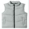 Meikulo Boys Zip Up Puffer Vest Kids Stand Collar Quilted Gilet Sleeveless Jackets Outwear with Pockets view 1