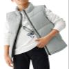 Meikulo Boys Zip Up Puffer Vest Kids Stand Collar Quilted Gilet Sleeveless Jackets Outwear with Pockets view 2