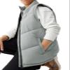 Meikulo Boys Zip Up Puffer Vest Kids Stand Collar Quilted Gilet Sleeveless Jackets Outwear with Pockets view 4