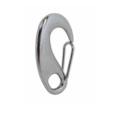 Marine Grade T316 Stainless Steel Snap Hook 3-3/4" Gate Carabiner for Rigging, Boating, Sailing & Outdoor Use