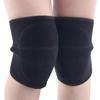 Knee Pads, Memory Foam Soft Knee Protector with Double Straps for Football Dance Yoga Tennis, Volleyball Knee Pads for Men Women (BLACK) view 1