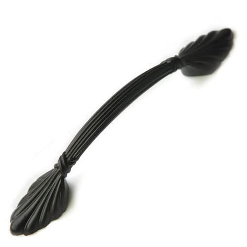 Southst 96mm Black Wrap Style Cabinet Handles Zinc Alloy Kit Bedroom Closet Dresser Handles Furniture Pulls Bar Durable