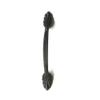 Southst 96mm Black Wrap Style Cabinet Handles Zinc Alloy Kit Bedroom Closet Dresser Handles Furniture Pulls Bar Durable view 2