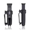 Forcenter Mag Carrier IWB/OWB Magazine Holster Kydex Mag Holder to Fit 9mm/.40 Double Stack - Ambidextrous Concealed Carry Holster with Adjustable Retention view 3