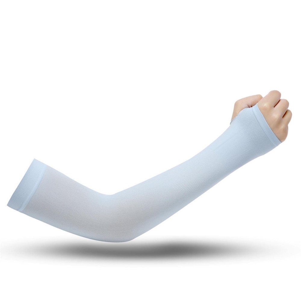 CENOE Sunscreen Ice Sleeve Men's Sleeve Ice Silk Gloves Uv Protection Sleeve