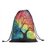 Giwawa Rainbow Tree Art Grip Bag - Watercolor Topical Drawstring Bag for Grips Towel view 2