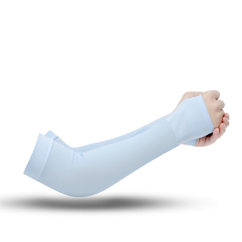 CENOE Sunscreen Ice Sleeve Men's Sleeve Ice Silk Gloves Uv Protection Sleeve
