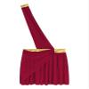 easyforever Men's One-Shoulder Mr. Toga Halloween Party Costume Outfit Ancient Greek Fancy Dress Burgundy 3X-Large view 4