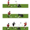 PACUM Professional Soccer Rebound Board, Foldable Soccer Rebound Board Goalkeeper, Adjustable to Three Angles, Ideal for Reflexes and Close-Range Saves During Goalkeeper Training 40" X16" view 2