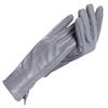 Women's White Leather Gloves, Genuine Leather, Cotton Lining Warm Winter Leather Gloves,25Cm Gray 6.5 view 1