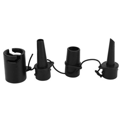 Cryfokt 3Pcs Inflatable Pump Adaptor, Multifunction Air Valve Adapter Plastic Material Air Pump Replacement Accessories with 3 Different Sizes for Paddle Board Boat Air