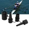 Cryfokt 3Pcs Inflatable Pump Adaptor, Multifunction Air Valve Adapter Plastic Material Air Pump Replacement Accessories with 3 Different Sizes for Paddle Board Boat Air view 3