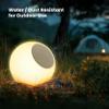 Feit Electric 8" Portable Color Changing LED Orb Light with Bluetooth Speaker, Music Sync, Rechargeable and Remote Control Included - BTORB8RGBWBAT view 3