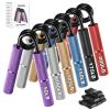 Hozzen Grip Strength Trainer, 6 Pack Grip Strength Trainer Set (50-200LB), No Slip Hand Grip Strengthener, Wrist Forearm Strengthener with Grip Tape for Strength Training, Exercise, Injury Recovery view 1