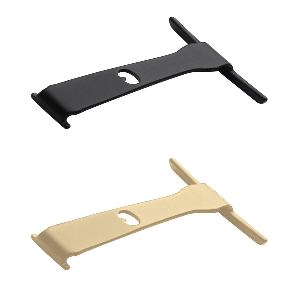 Glintbay 2 Pcs Frame Wickets Replacement for Oakley Sutro OO9406 | Sutro Asian Fit OO9406A | Sutro S OO9462 Sunglass - Black & Gold