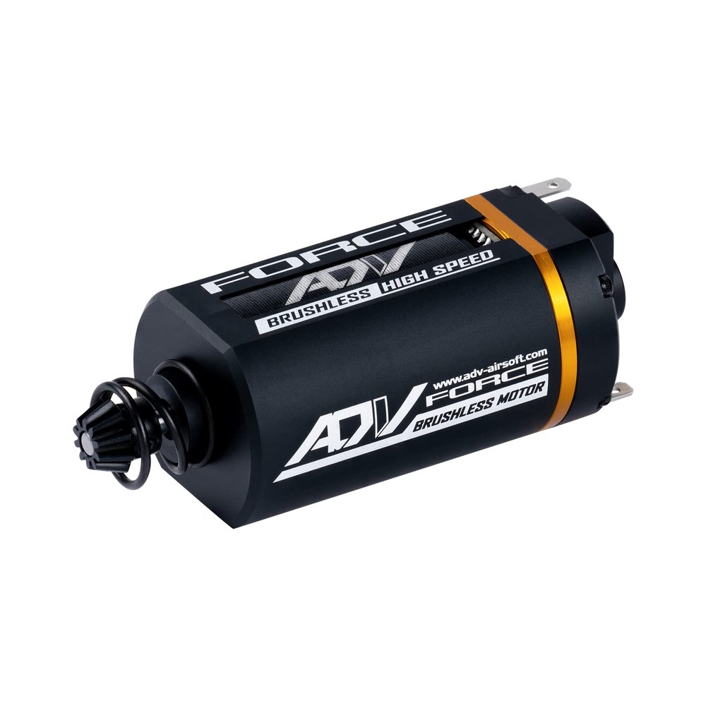 ADV-AIRSOFT Brushless Motor for AEG, CNC Motor for 7.4V-11.1V LiPo (High Speed, Short)