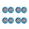 JHKJ Hardness 85A Inline WheeIs for Inline Replacement Wheels for Big Wheel Professional Speed Replacement Wheels 90mm 100mm 110mm,Blue,90mm view 1