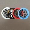 JHKJ Hardness 85A Inline WheeIs for Inline Replacement Wheels for Big Wheel Professional Speed Replacement Wheels 90mm 100mm 110mm,Blue,90mm view 2