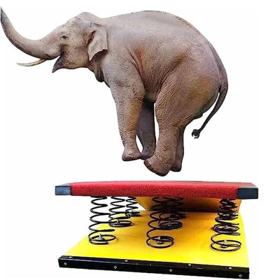 RENLXFI Heavy Duty Gymnastics Springboard, Adult Vault Spring Boards with 9 Steel Springs,Sport Equipment for Gymnastics Studios/Gym/Home Use