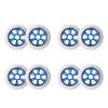 JHKJ Hardness 85A Inline WheeIs Inline Replacement Wheels Big Wheel Professional Speed Skating 90mm 100mm 110mm,Blue,110mm view 1