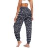 Aflyko Women's Dance Pants Science Formulas Boho Trousers Yoga Hip Hop Loose Fit Sweatpants Breathable Baggy Lounge Workout Harem Pants, M view 2
