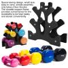 Leapiture 3 Tier Dumbbell Rack 20kg Load Dumbbell Stand Small Dumbbell Rack Dumbbell Holder Rack Equipment Weight Rack for Home Gym Workout view 4