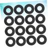 16pcs Black PVC Washers for Foosball Machines Table Accessories Durable Rod for Standard Rod Tables Protective and Elegant Design Essential Foosball Gear view 3