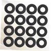 16pcs Black PVC Washers for Foosball Machines Table Accessories Durable Rod for Standard Rod Tables Protective and Elegant Design Essential Foosball Gear view 4