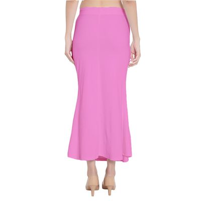 Fish Cut Shapewear Stretchable Thigh & Hip Shaper Saree Silhouette Shapewear for Women (Baby Pink, XXL)