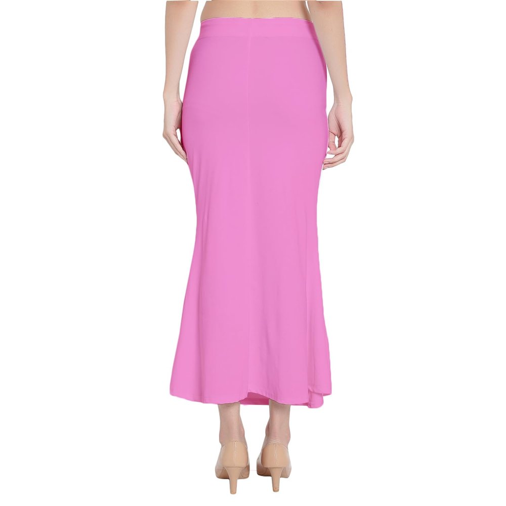 Fish Cut Shapewear Stretchable Thigh & Hip Shaper Saree Silhouette Shapewear for Women (Baby Pink, XXL)