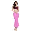 Fish Cut Shapewear Stretchable Thigh & Hip Shaper Saree Silhouette Shapewear for Women (Baby Pink, XXL) view 4
