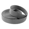 10 Yard Grey/Black Heavy Nylon Webbing Strap for Bags, Cargo/Luggage Strapping, Outdoor Climbing view 1