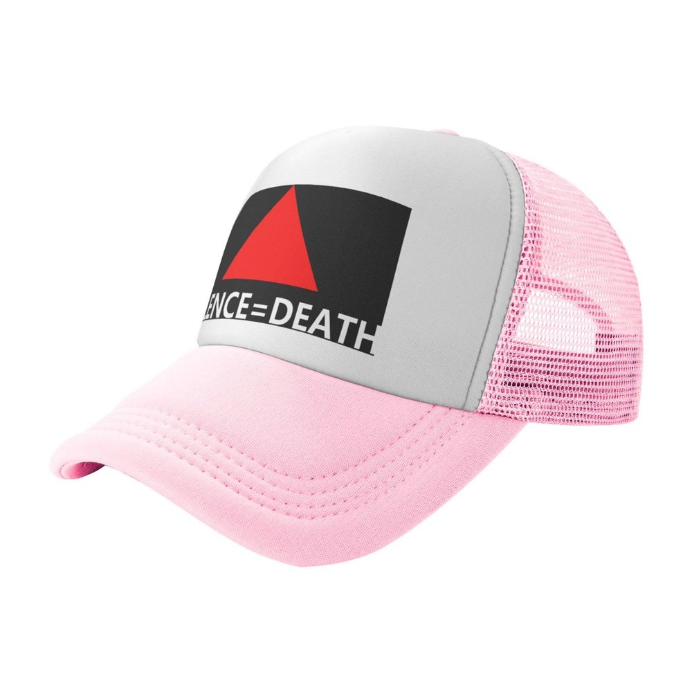 Action=Life Silence=Death Pride Flag Trucker Hats Sunshade and Sand Proof Durable Made of Polyester