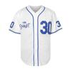 Bel Air Jersey Shirt Sleeve Benny 'The Jet' Rodriguez #30 The Sandlot Legends T Shirt 3D Print Fashion Baseball Jersey S-3XL(30 White Blue,Large) view 2