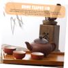 Decorative Teapot Lid Replacement for Small Ceramic Tea Kettles Easy to Use Smooth Edges Ideal for Home Parties Camping and Outdoor view 4