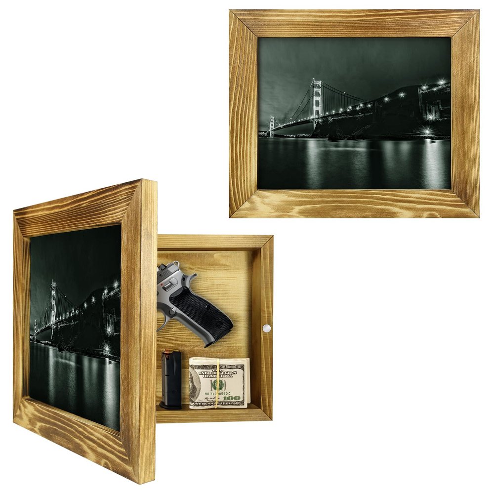 Hidden Gun Storage - Concealment Gun Safes for Pistols