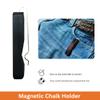 Cru5h Billiards Magnetic Chalk Holder Belt Clip - Rare Earth Neodymium Magnet Belt Clip with Metal Chalk Holders - Circle, Hexagon, Octagon, and Square Included view 3