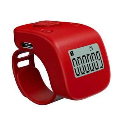 INOOMP Rechargeable Finger Counter Portable Electronic Clicker for School Events and Sports Lightweight Design Accurate Counting for Teaching and Training Activities