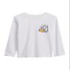 GAP Boys Long Sleeve Rashguard Optic White L view 1