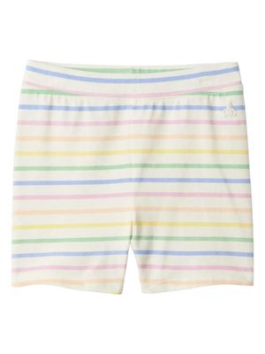 GAP Baby Girl's Bike Shorts Multi Stripe 4T