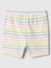 GAP Baby Girl's Bike Shorts Multi Stripe 4T view 2