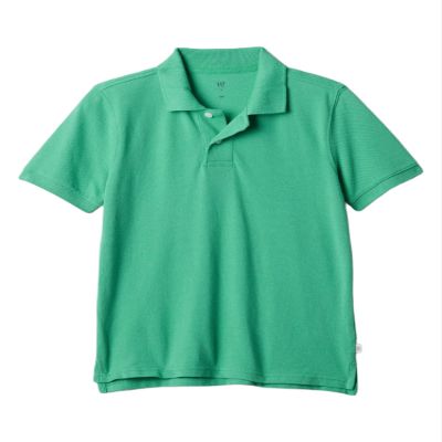 GAP Boys Short Sleeve Polo Bright Meadow XXL
