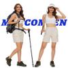 MAGCOMSEN Womens 7 Inch Inseam Hiking Golf Shorts Quick Dry Light Khaki Shorts Stretch Travel Casual Dress Shorts 2025, XS view 4