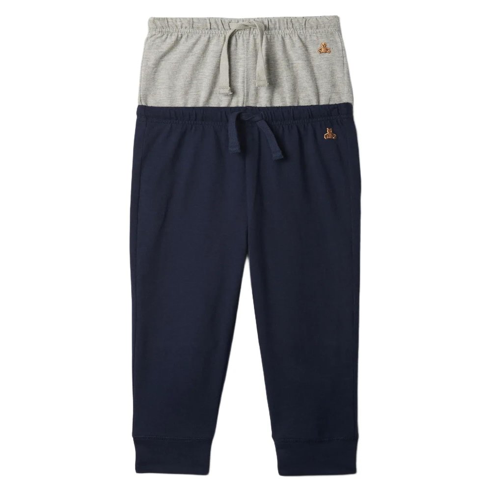 GAP Baby Boys 2-Pack Knit Pull-on Pants Tapestry Navy 18-24M