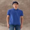 GAP Mens Stretch Pique Polo Shirt Matisse Blue XS view 4