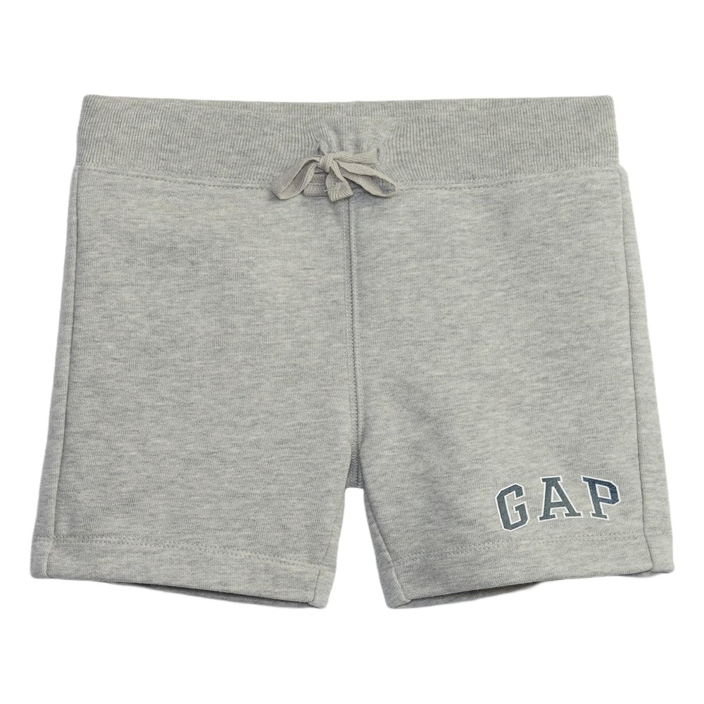 GAP Baby Boys Logo Short Charcoal HTHR Grey 0-3M